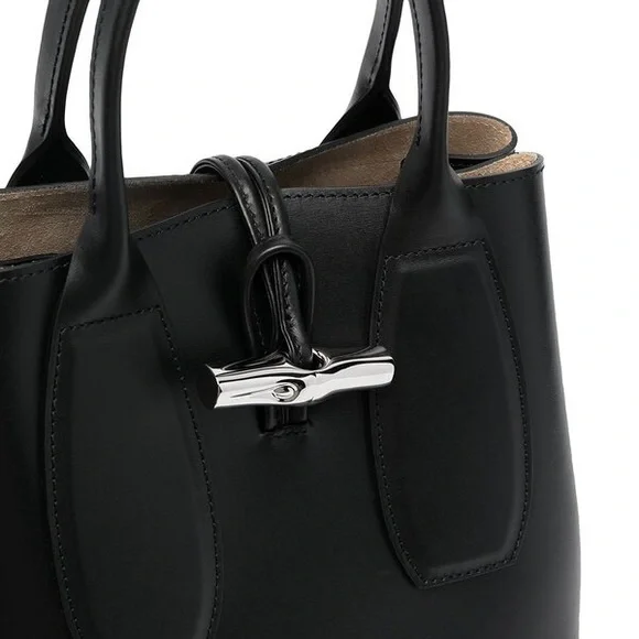 LONGCHAMP | Roseau Leather Tote Bag - Picture 2 of 2
